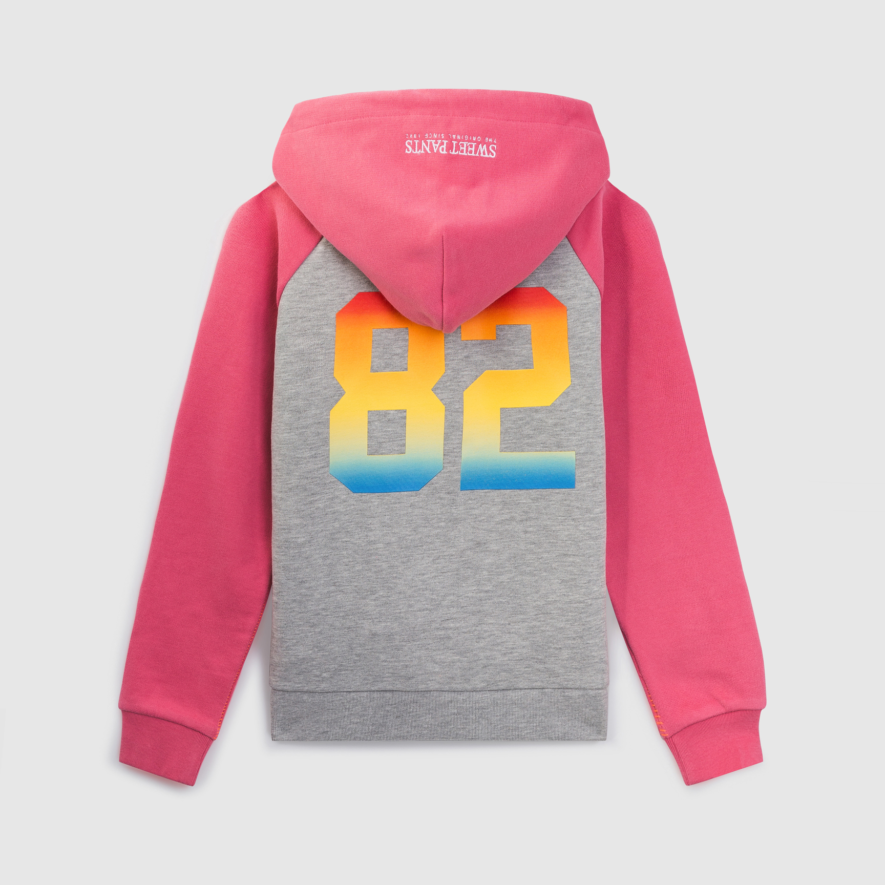 TKID ZIP UP RAGNAN C GREY MARL PINK-2.jpg